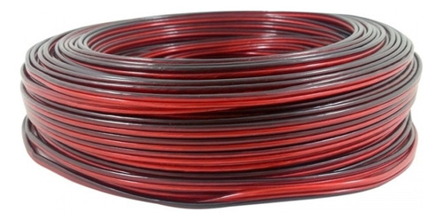 Fio Paralelo Bicolor Pt-vm 2x18 (2x0,75mm²) Rolo 50 Metros