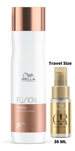 Shampoo Wella Fusion X 250ml - mL a $540