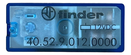 40.52.9.012.0000 Relevador Encapsulado Finder 12v DC 8Pin