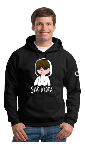 Sudadera Capucha Junior H Sad Boyz Corridos Tumbados Mod. 01