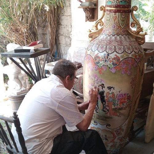 Restauración De Porcelanas Marfiles Alabastro Y Metales