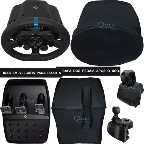 Volante Logitech G920, Pedais, Câmbio