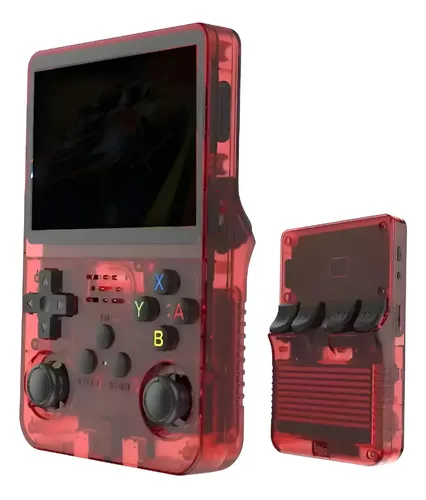 Consola Portátil R36s 64gb Edición 2026 Cargador Color Rojo