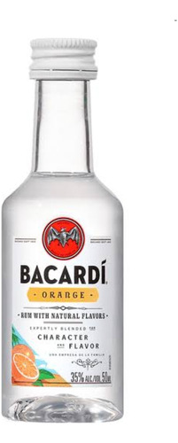 Rum Bacardi Orange 50ml Miniatura 