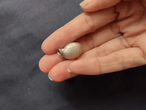 Dije De Plata Con Zarcillos