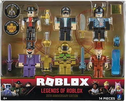 Roblox Legends Of Roblox 15th Anniversary-incluye 2 Items