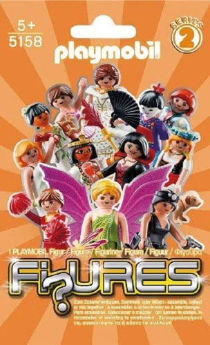 Todobloques Playmobil 5158 Serie 2 Figuras Chica Spa !