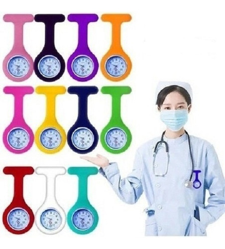 12×relojes De Solapa Para Enfermería Healthcare Professional