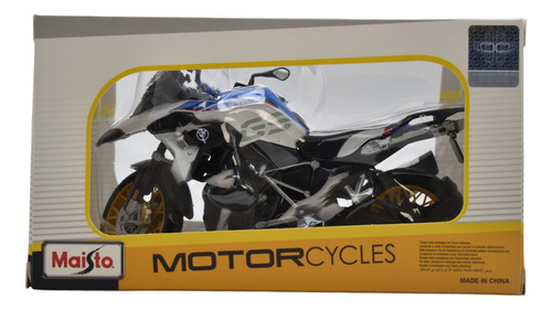 Bmw R1250 Gs Motocicleta A Escala 1:12 Maisto Color