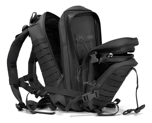 Mochila Tática Militar Camping Reforçada 50 Litros Impermeável Cor Preto Mochila Bolsonaro Mochila Resistente A Água Bandeira Brasil Mochila Tática Mochila De Trilha Mochila Exercito Brasileiro