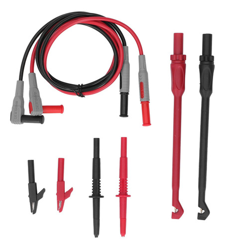 De Juego De Cables De Prueba Eléctrica Multímetro Pvc