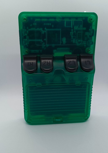Consola R36s De 128gb Con Funda Y Grips Verde