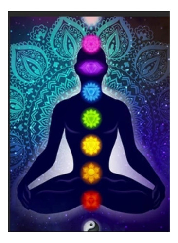 Poster 7 Chakras 30x45