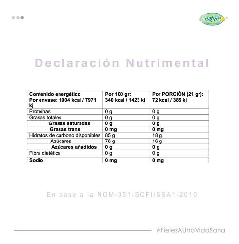 Imagen 4 de 4 de Miel De Abeja Orgánica 560g