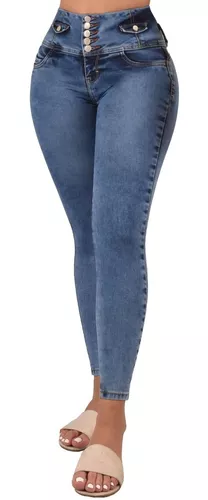 Jeans Dama Pantalones Mujer Ajusta Cintura Premium