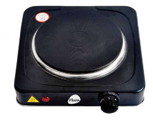 Imagen 1 de 10 de Anafe Electrico 1 Hornalla 1500w Potente Cocina Portatil
