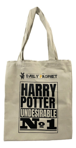 Tote Bag Bolsa Ecologica Con Diseño De Harry Potter 