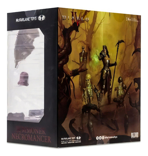 Mcfarlane Estatua: Diablo Iv - Nigromante Summoner Epic