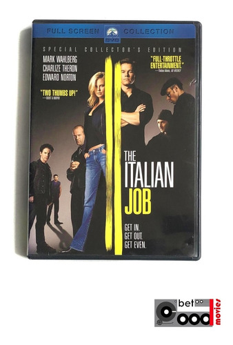 Dvd The Italian Job Película 2001 