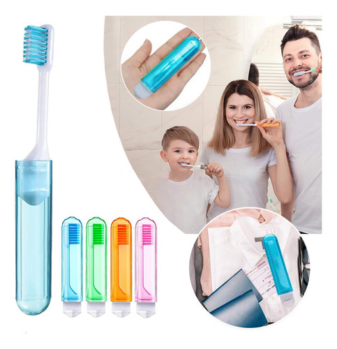 Cepillo De Dientes Plegable L Travel Bulks Con Diente 7382
