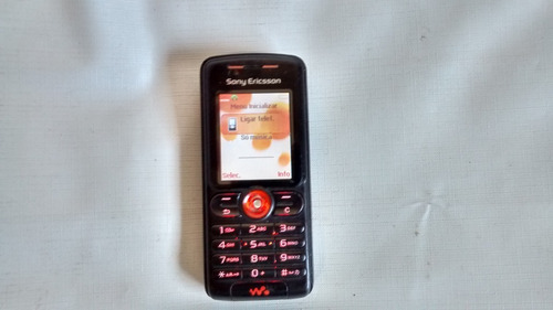 Celular Sony Ericsson W200 Da Claro Vintage Tudo Original