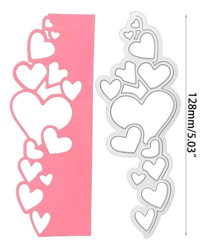 Troqueles De Corte De Encaje En Forma De Corazón Para Hacer