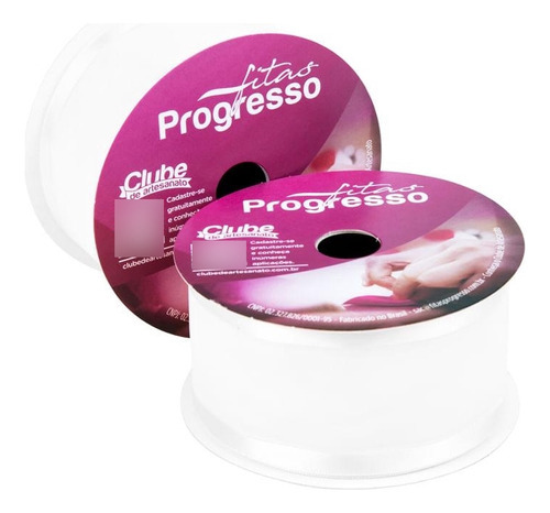 Fita Voil Progresso Zc009 38mm C/10m Cor Branco