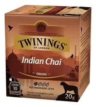 Comprar Te Twinings Indian Chai Caja X 10 Saquitos De 20 Gramos