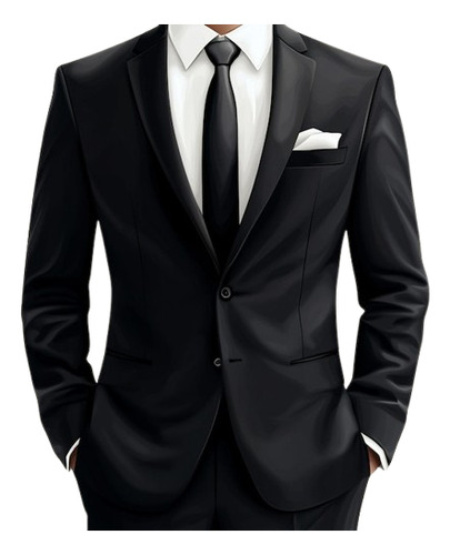 Terno Slim Masculino Completo Com Colete - Envio Expresso