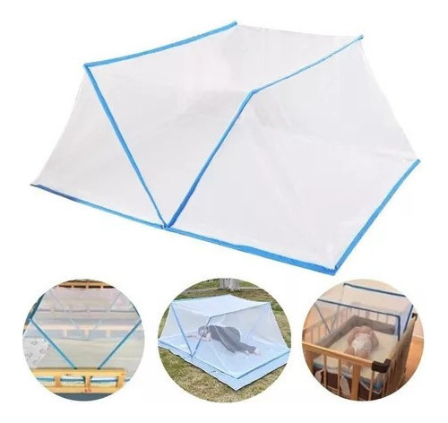 Mosquitero Plegable Portatil Liviano Queen Cama Bebe