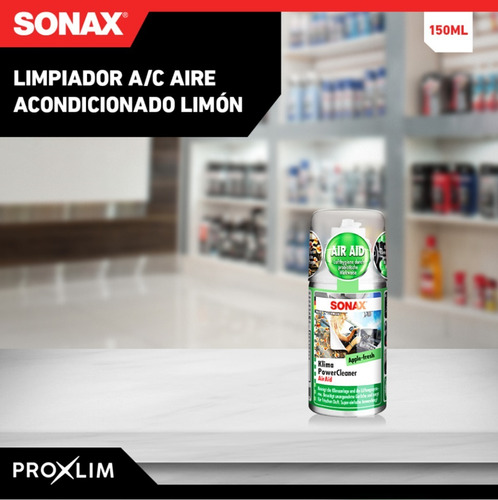 Sonax Limpiador A/c Aire Acondicionado Limón / Trop. 150ml 