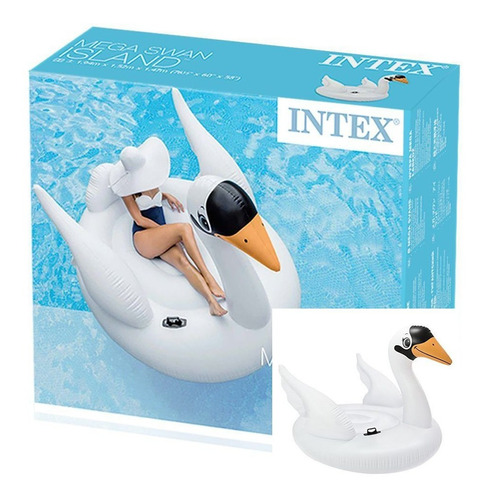  Inflable Cisne Mega Intex Gigante 194x152x147cm