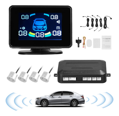 Sistema Radar Retroceso Con Sensor Parking Frontal.trasero