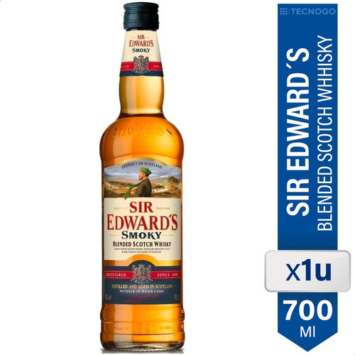 Whisky Sir Edwards Smoky Blended Scotch 700ml