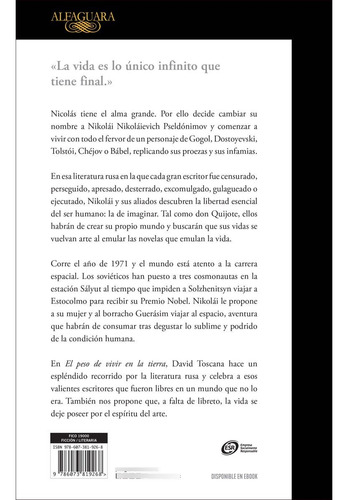 El Peso De Vivir En La Tierra - David Toscana