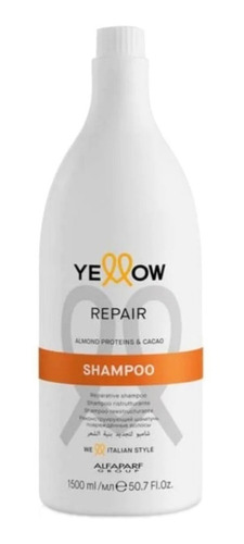 Shampoo De Reparación Yellow Repair Alfaparf 1.5 L