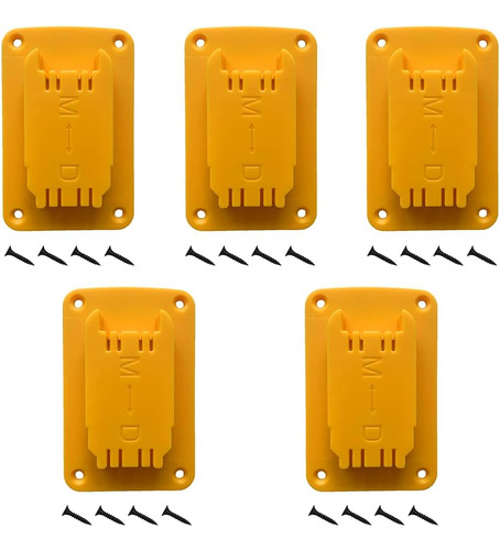 Uosxvc Paquete De 5 Soportes De Herramientas Para Dewalt 20v