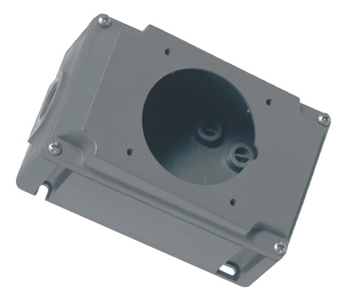 Caja De Sobreponer 32a 6h Ip66/67 Hypra Legrand 529 40 Color Gris