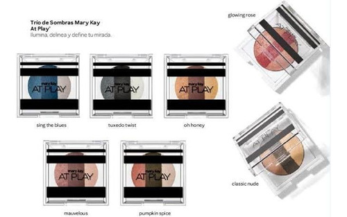 Trio De Sombras Mary Kay