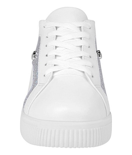 Tenis Casuales Dama Stylo 5220 Simipiel Blanco