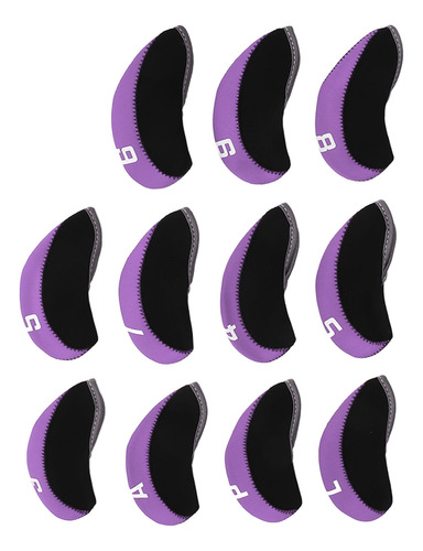 Juego De Protectores De Cabeza Violet Club De Neopreno, 11 U