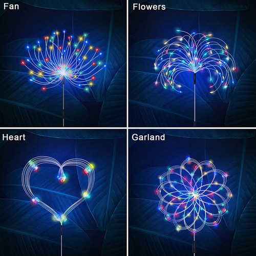 Lámpara De Césped Con Forma De Diente De León, Luz De Suelo