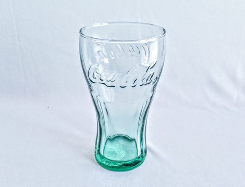 Juego De 6 Vasos De Coca Cola Vintage Retro 495 Ml Color Verde