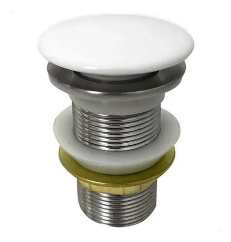 Válvula Click Grande 4cm Cerâmica Branca Vc114-cer Flvxhidro