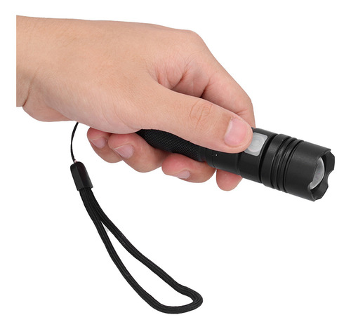 // Linterna Led P50 Led De Alto Brillo Usb Para Exteriores