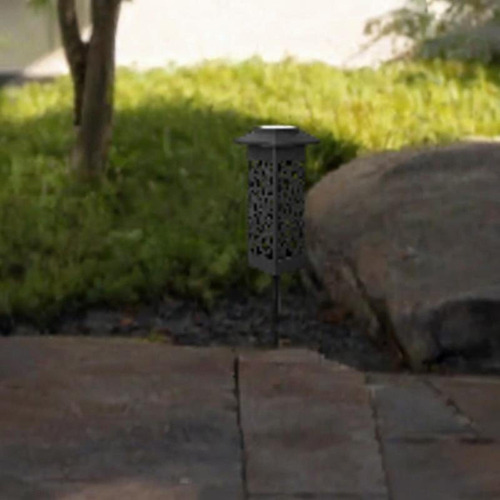 Lámpara Solar Para Jardín Con Estaca, Multiusos, Con