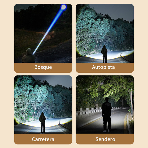 Maange 41583 Lamparas Recargables Zoomable Retráctil Con Luces Laterales