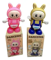 Comprar Labubu Robot Bailarín A Pila Con Sonido Juego Niños Labubu Surtido
