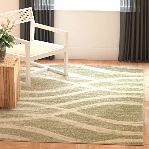 Safavieh Adirondack Colección 4' X 6' Sage / Crema Fmegd