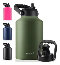 Comprar Ealgro Jarra De Botella De Agua Aislada De Galón Con Pajita,